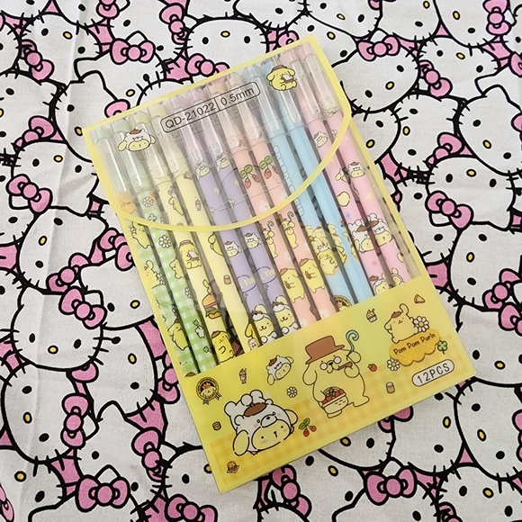 (7) set SANRIO ERASABLE PENS BLACK INK - Picture 5 of 8